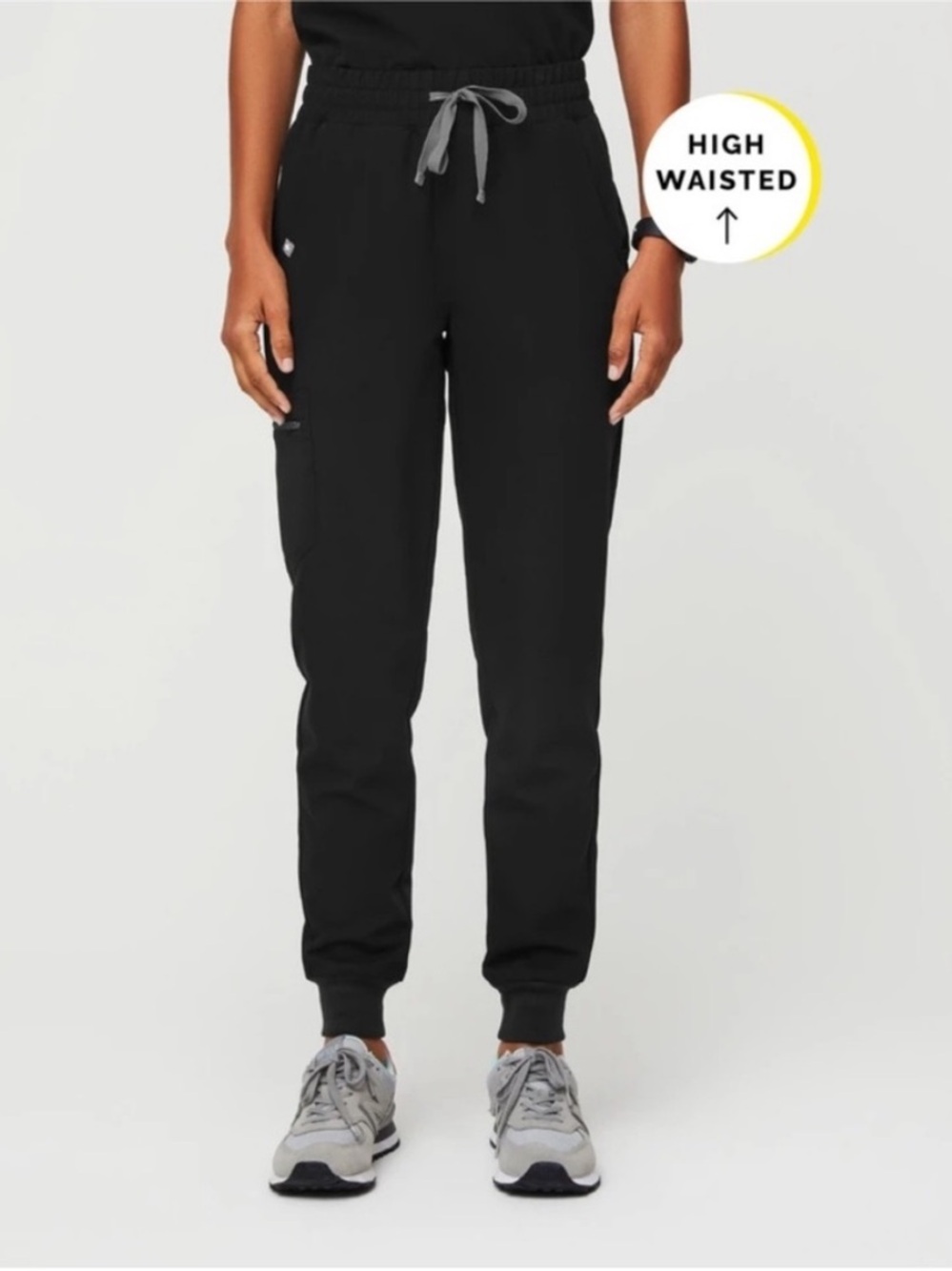 Figs Zamora Jogger High Waist Women’s Black Pants